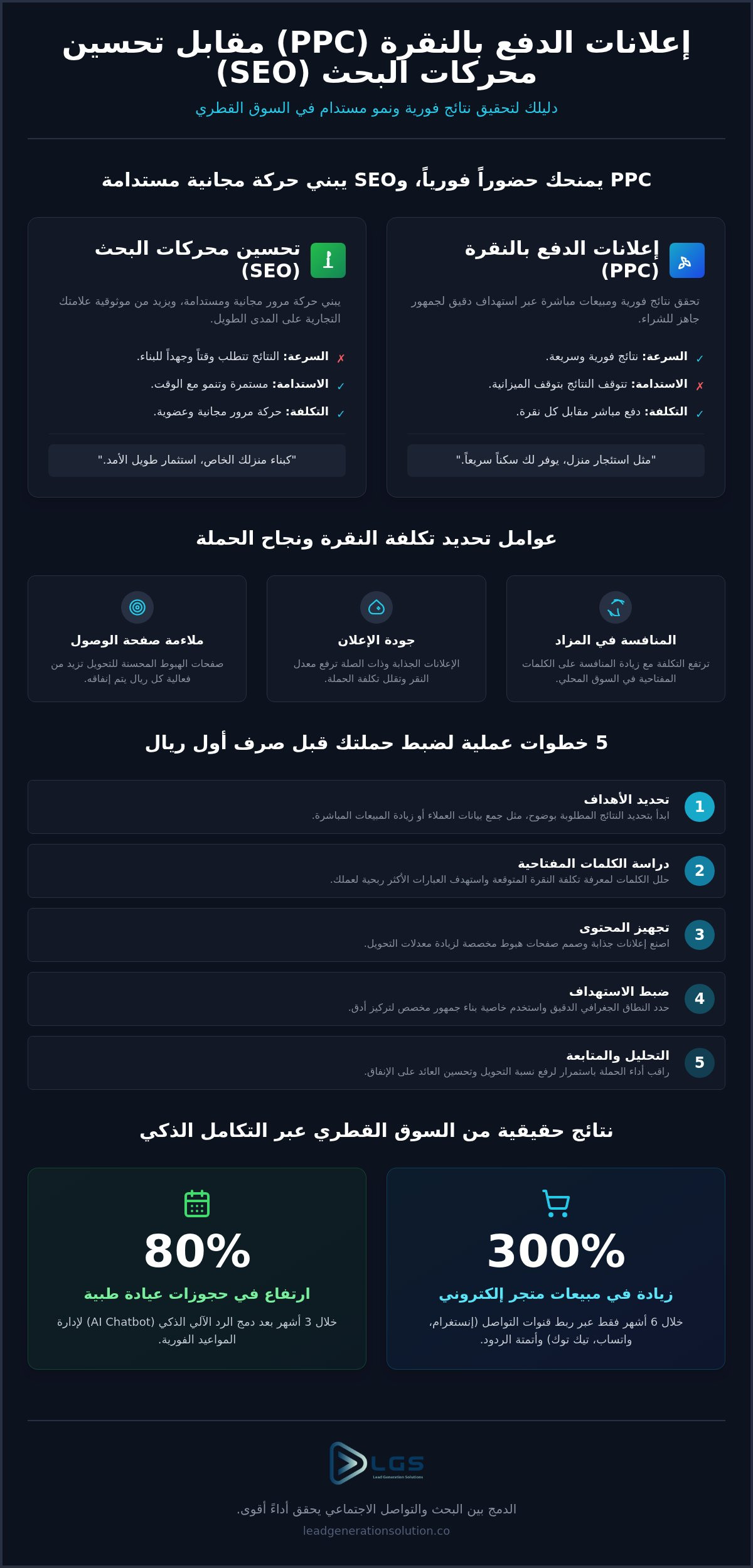 دليلك لاختيار أفضل شركة لإدارة حملات الدفع لكل نقرة (PPC) في قطر