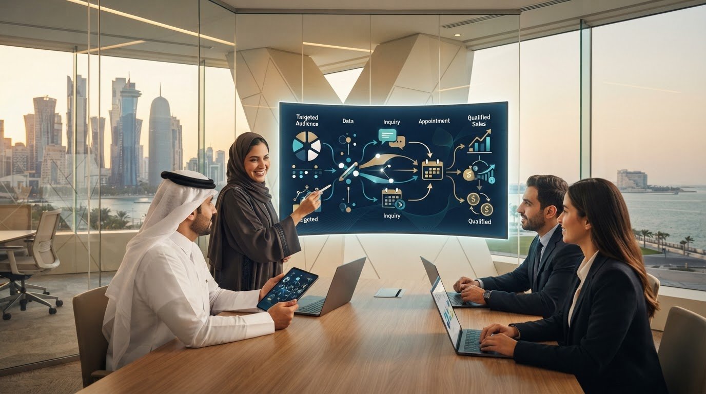 كيف يمكنني جذب المزيد من العملاء المحتملين في قطر؟